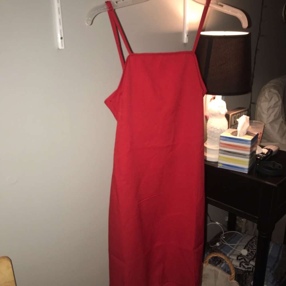 SHEIN Red Dress